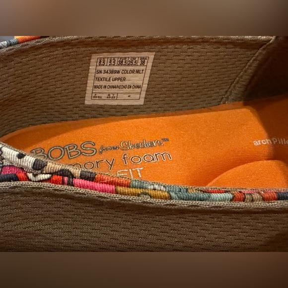 BOBS from Skechers Wag Party Dog Print Slip-On Shoes Women’s 8 Wide Memory Foam - Picture 6 of 10